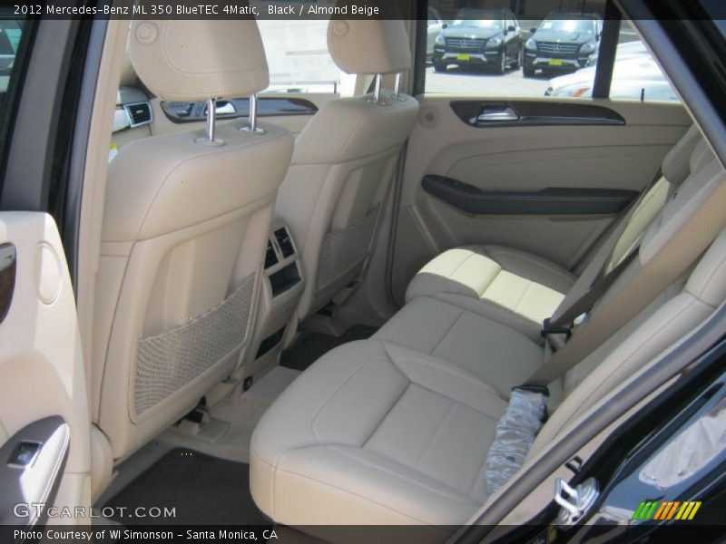 Black / Almond Beige 2012 Mercedes-Benz ML 350 BlueTEC 4Matic