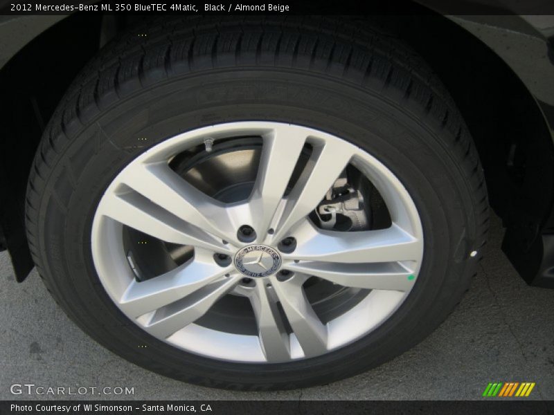 Black / Almond Beige 2012 Mercedes-Benz ML 350 BlueTEC 4Matic