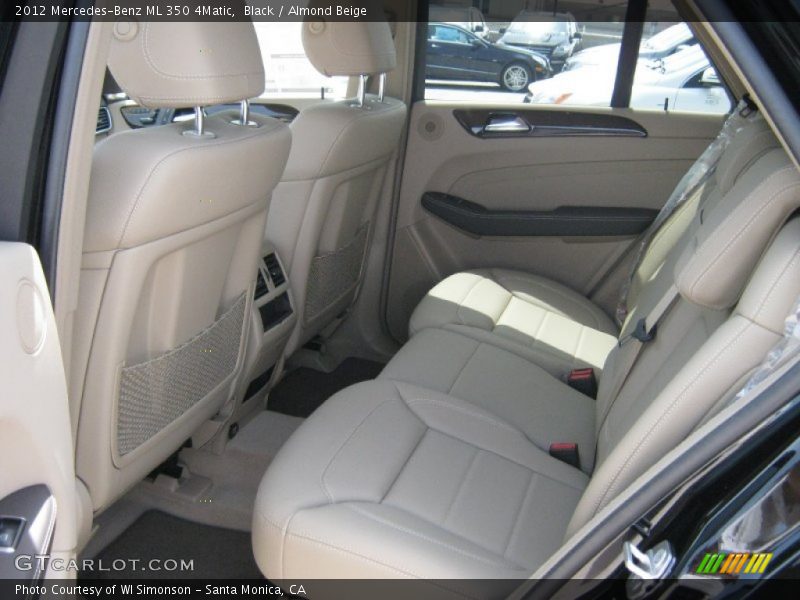 Black / Almond Beige 2012 Mercedes-Benz ML 350 4Matic