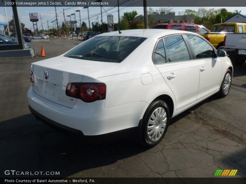 Candy White / Anthracite 2009 Volkswagen Jetta S Sedan