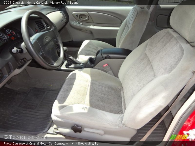 Victory Red / Ebony 2005 Chevrolet Monte Carlo LS