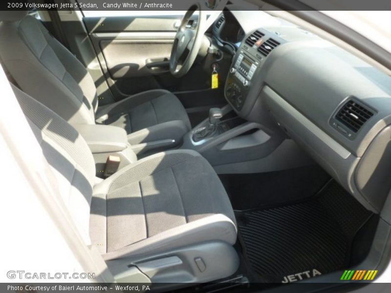 Candy White / Anthracite 2009 Volkswagen Jetta S Sedan