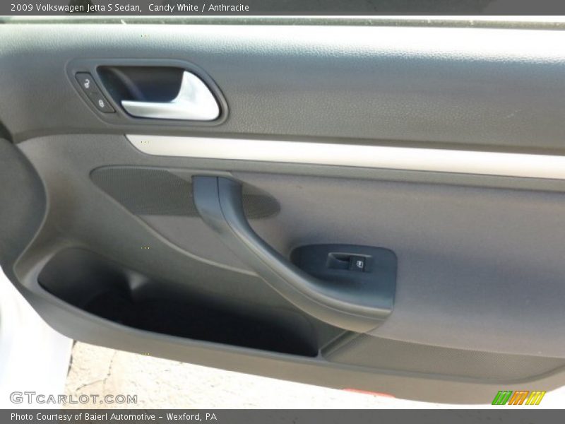 Candy White / Anthracite 2009 Volkswagen Jetta S Sedan