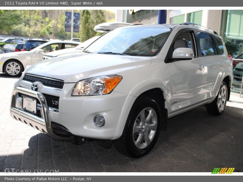 Super White / Ash 2011 Toyota RAV4 V6 Limited 4WD
