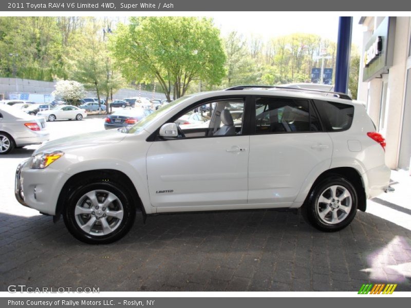 Super White / Ash 2011 Toyota RAV4 V6 Limited 4WD