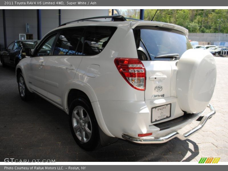 Super White / Ash 2011 Toyota RAV4 V6 Limited 4WD