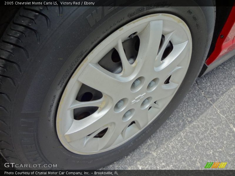 Victory Red / Ebony 2005 Chevrolet Monte Carlo LS