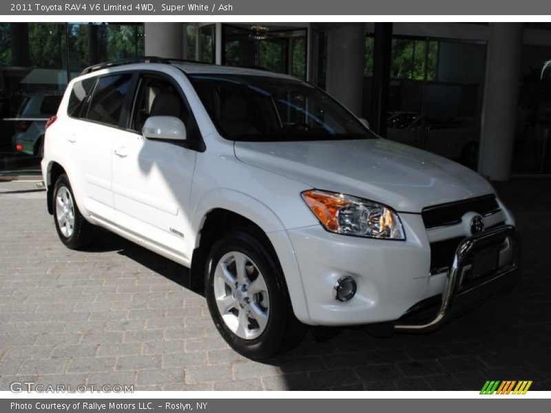 Super White / Ash 2011 Toyota RAV4 V6 Limited 4WD