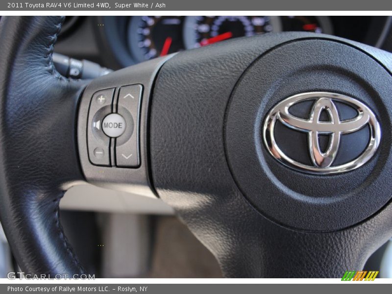 Super White / Ash 2011 Toyota RAV4 V6 Limited 4WD