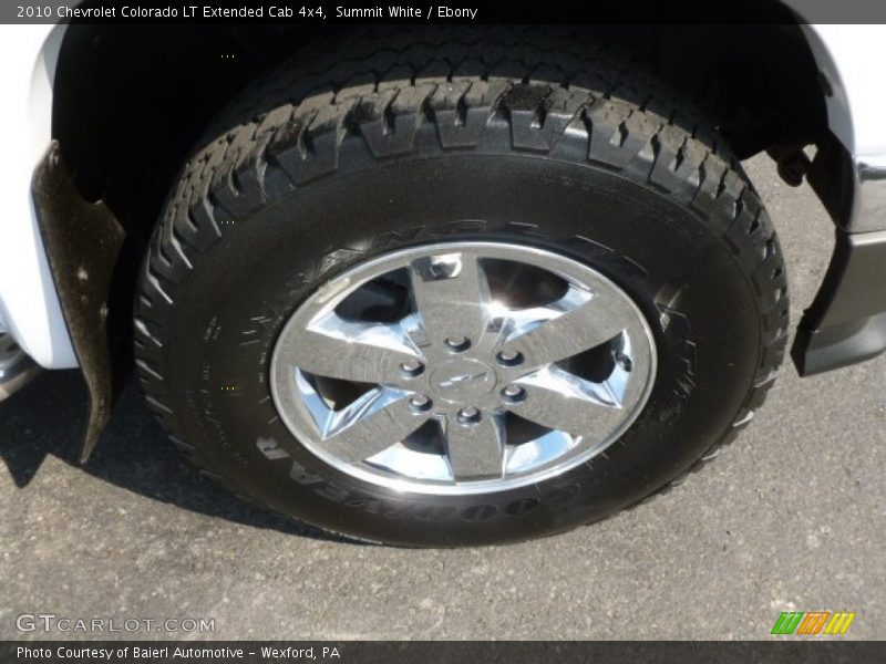 Summit White / Ebony 2010 Chevrolet Colorado LT Extended Cab 4x4