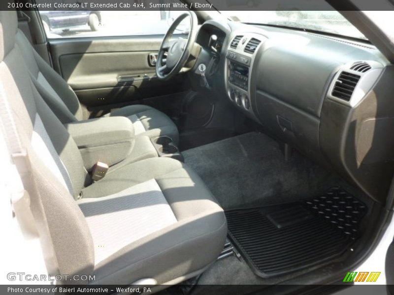 Summit White / Ebony 2010 Chevrolet Colorado LT Extended Cab 4x4