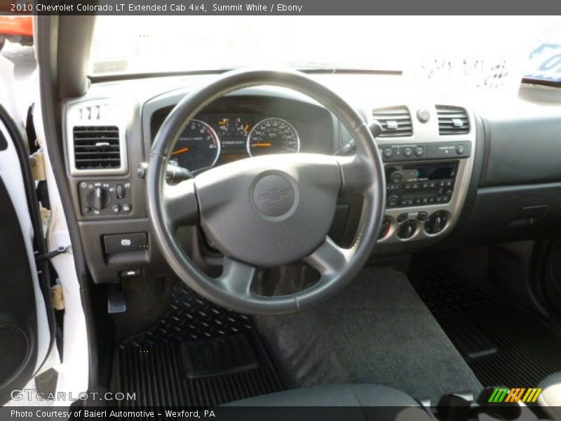 Summit White / Ebony 2010 Chevrolet Colorado LT Extended Cab 4x4