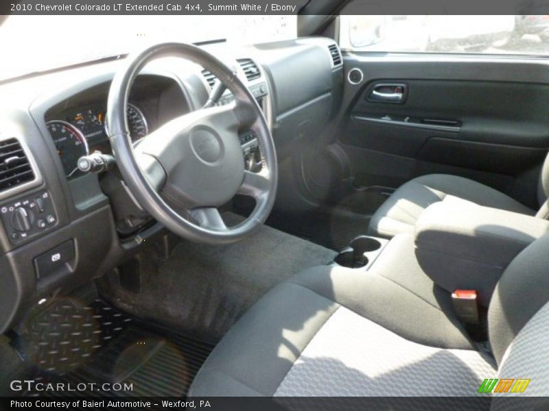 Summit White / Ebony 2010 Chevrolet Colorado LT Extended Cab 4x4