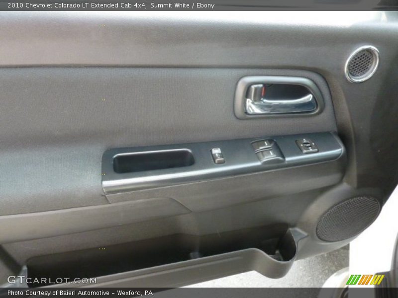 Summit White / Ebony 2010 Chevrolet Colorado LT Extended Cab 4x4