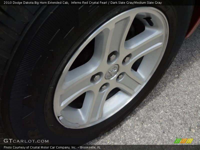 Inferno Red Crystal Pearl / Dark Slate Gray/Medium Slate Gray 2010 Dodge Dakota Big Horn Extended Cab