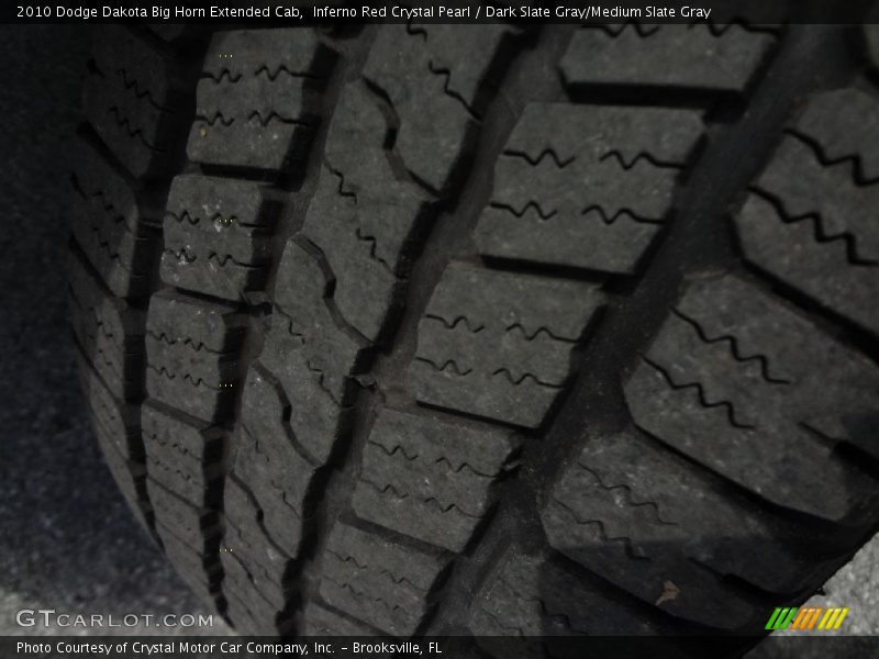 Inferno Red Crystal Pearl / Dark Slate Gray/Medium Slate Gray 2010 Dodge Dakota Big Horn Extended Cab