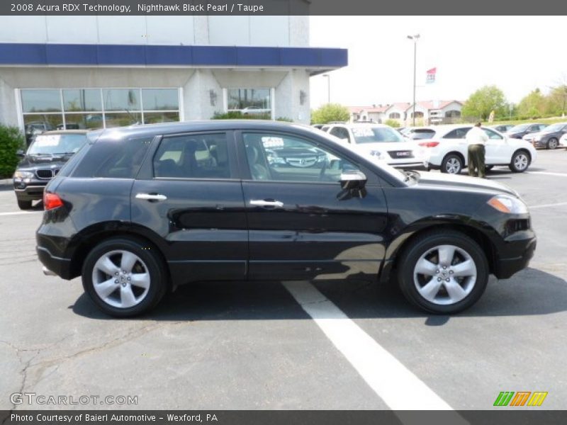 Nighthawk Black Pearl / Taupe 2008 Acura RDX Technology