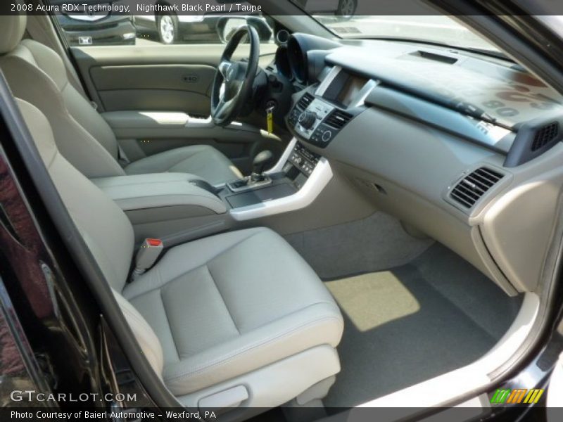 Nighthawk Black Pearl / Taupe 2008 Acura RDX Technology