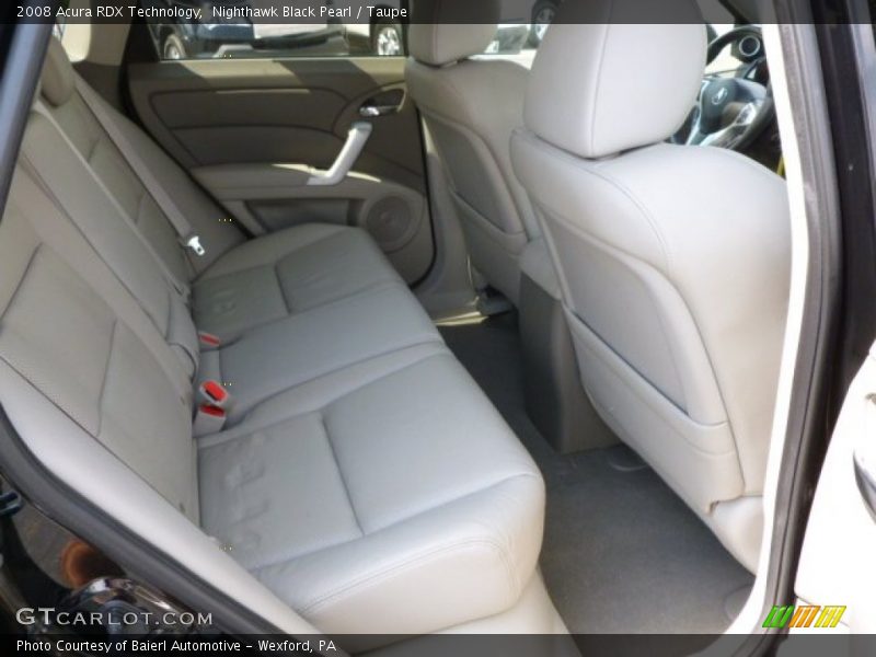 Nighthawk Black Pearl / Taupe 2008 Acura RDX Technology
