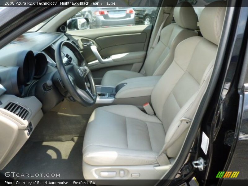 Nighthawk Black Pearl / Taupe 2008 Acura RDX Technology