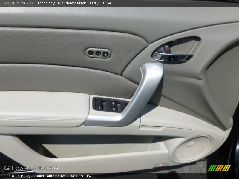 Nighthawk Black Pearl / Taupe 2008 Acura RDX Technology