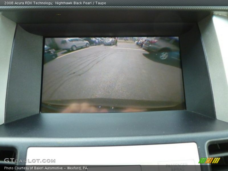 Nighthawk Black Pearl / Taupe 2008 Acura RDX Technology