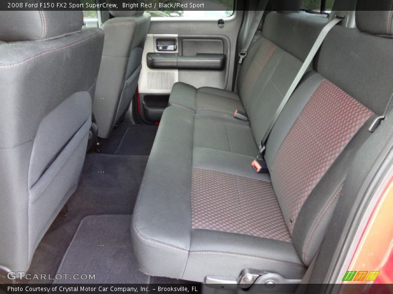 Rear Seat of 2008 F150 FX2 Sport SuperCrew