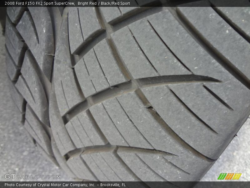 Bright Red / Black/Red Sport 2008 Ford F150 FX2 Sport SuperCrew
