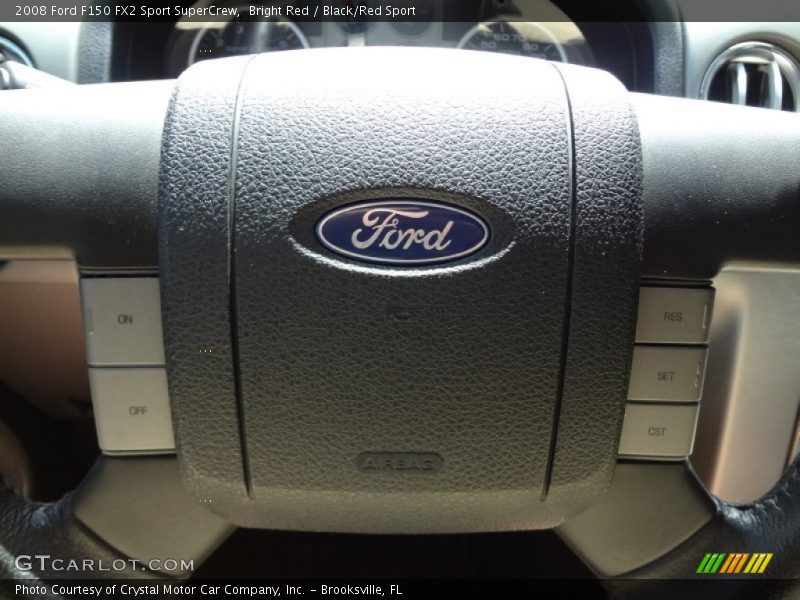 Bright Red / Black/Red Sport 2008 Ford F150 FX2 Sport SuperCrew