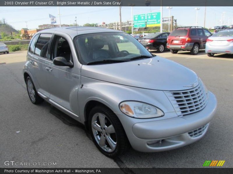 Bright Silver Metallic / Dark Slate Gray 2003 Chrysler PT Cruiser GT