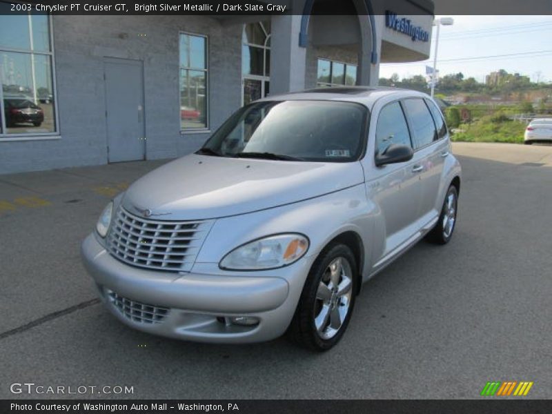 Bright Silver Metallic / Dark Slate Gray 2003 Chrysler PT Cruiser GT