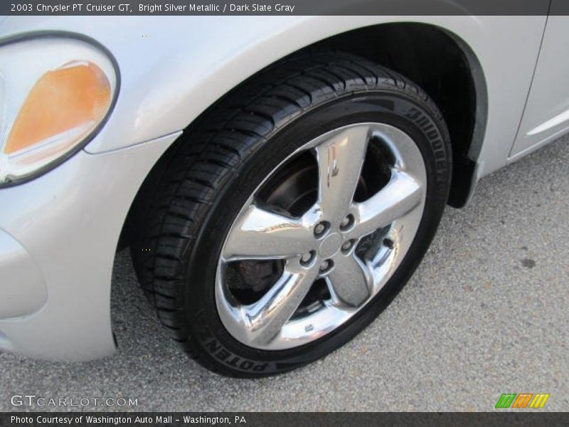 Bright Silver Metallic / Dark Slate Gray 2003 Chrysler PT Cruiser GT