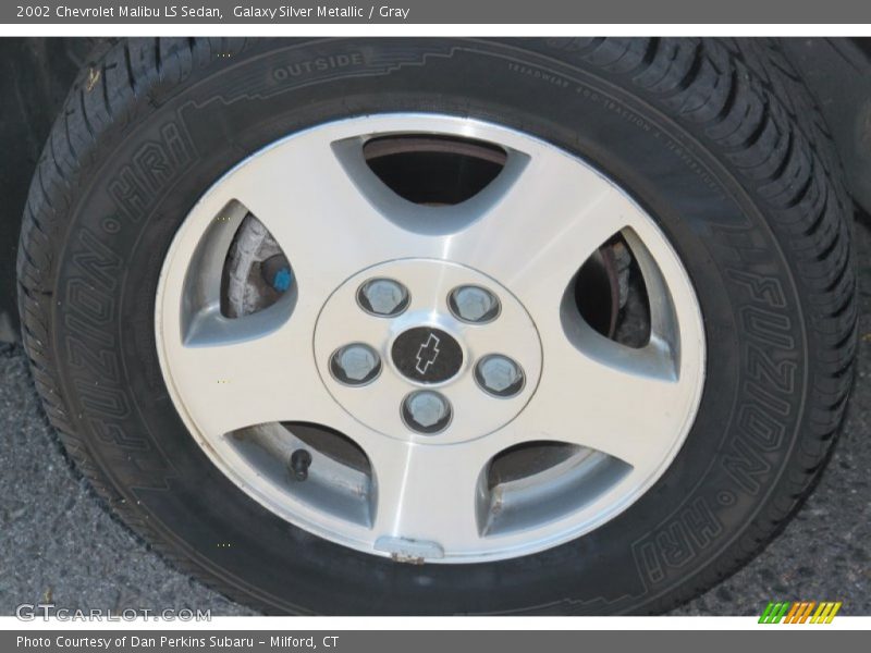 Galaxy Silver Metallic / Gray 2002 Chevrolet Malibu LS Sedan