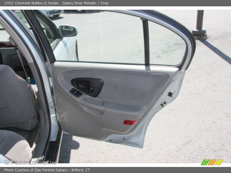 Galaxy Silver Metallic / Gray 2002 Chevrolet Malibu LS Sedan
