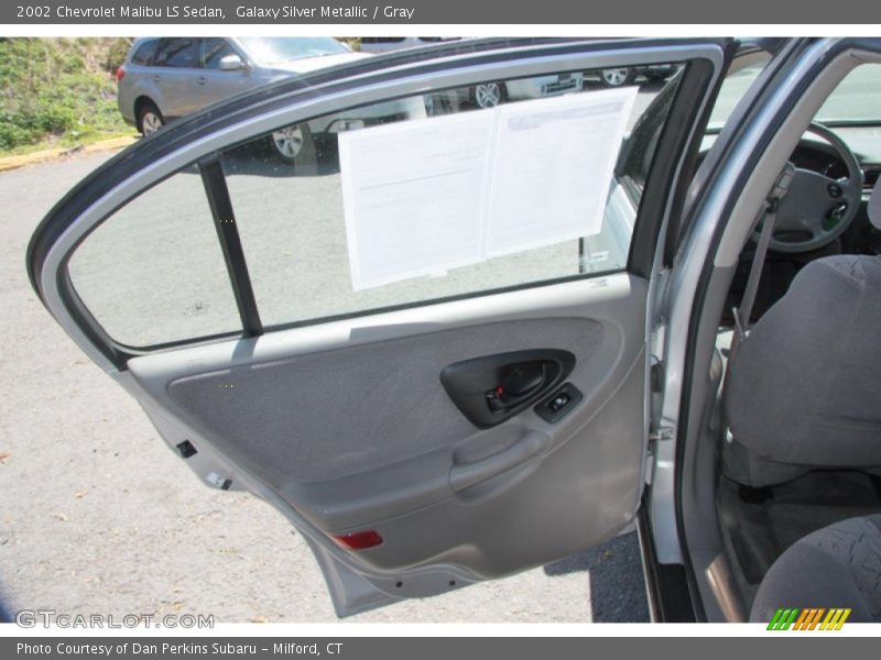 Galaxy Silver Metallic / Gray 2002 Chevrolet Malibu LS Sedan