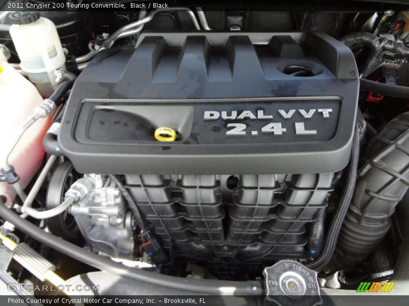 Black / Black 2012 Chrysler 200 Touring Convertible