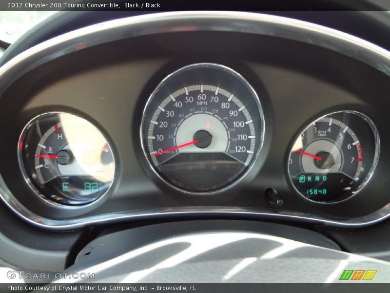  2012 200 Touring Convertible Touring Convertible Gauges