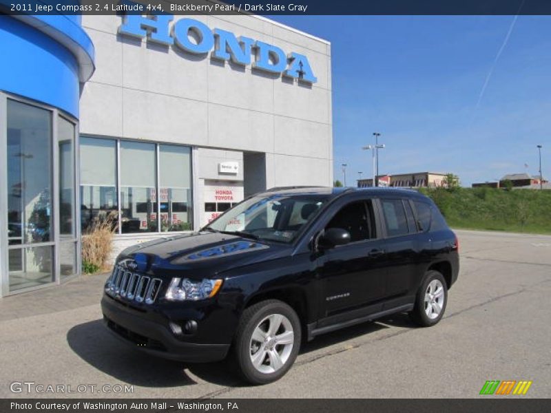 Blackberry Pearl / Dark Slate Gray 2011 Jeep Compass 2.4 Latitude 4x4