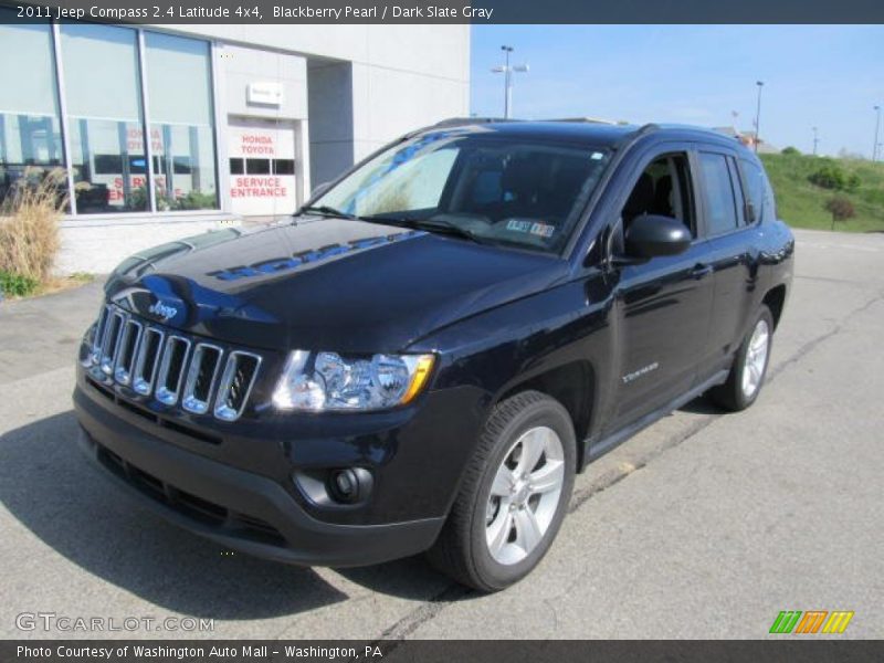 Blackberry Pearl / Dark Slate Gray 2011 Jeep Compass 2.4 Latitude 4x4