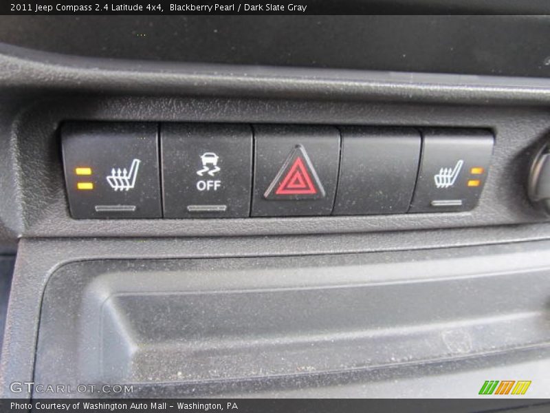 Blackberry Pearl / Dark Slate Gray 2011 Jeep Compass 2.4 Latitude 4x4