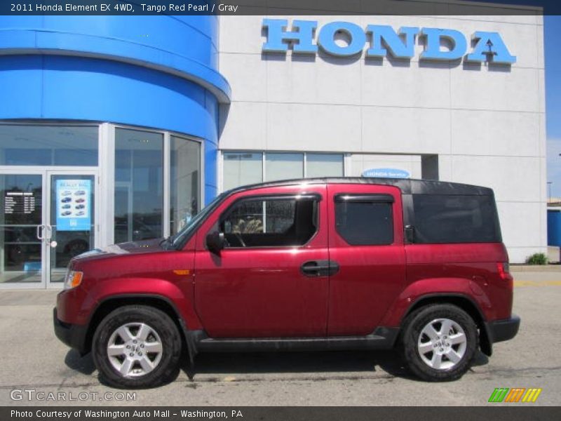 Tango Red Pearl / Gray 2011 Honda Element EX 4WD