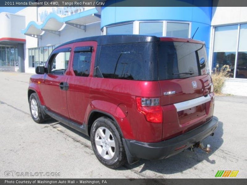 Tango Red Pearl / Gray 2011 Honda Element EX 4WD