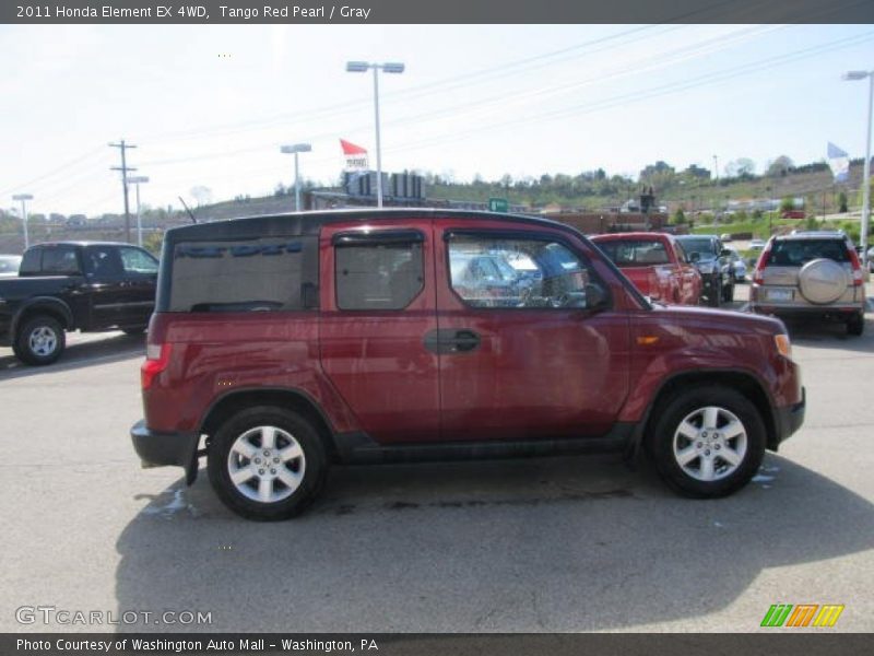 Tango Red Pearl / Gray 2011 Honda Element EX 4WD
