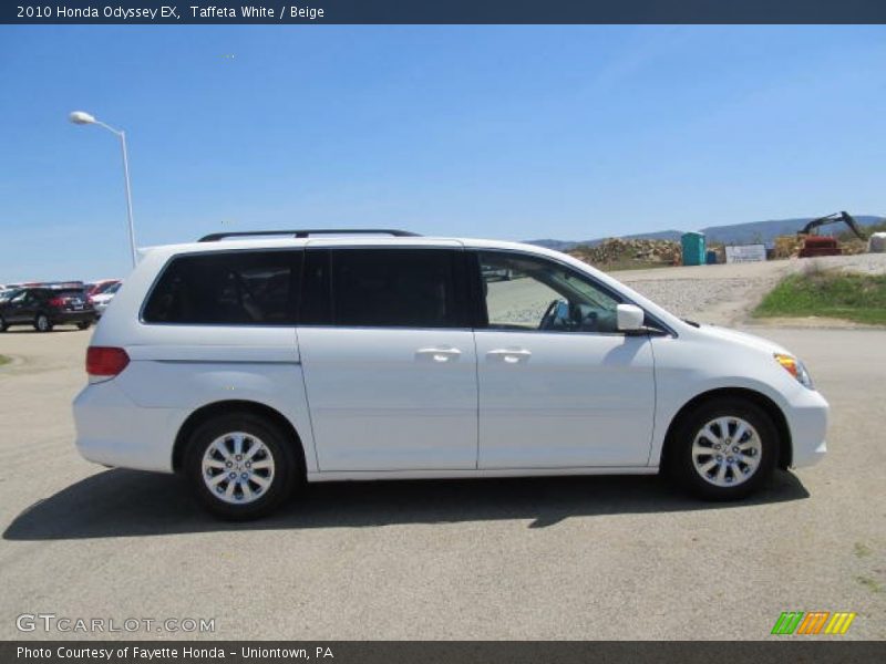 Taffeta White / Beige 2010 Honda Odyssey EX
