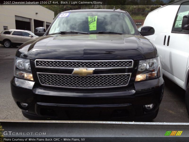 Black / Light Cashmere/Ebony 2007 Chevrolet Suburban 1500 LT 4x4