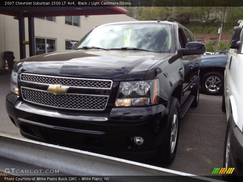 Black / Light Cashmere/Ebony 2007 Chevrolet Suburban 1500 LT 4x4