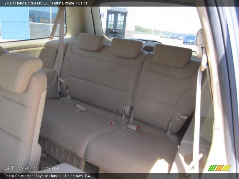 Taffeta White / Beige 2010 Honda Odyssey EX