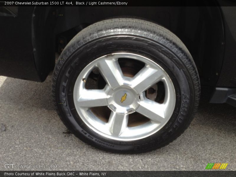 Black / Light Cashmere/Ebony 2007 Chevrolet Suburban 1500 LT 4x4