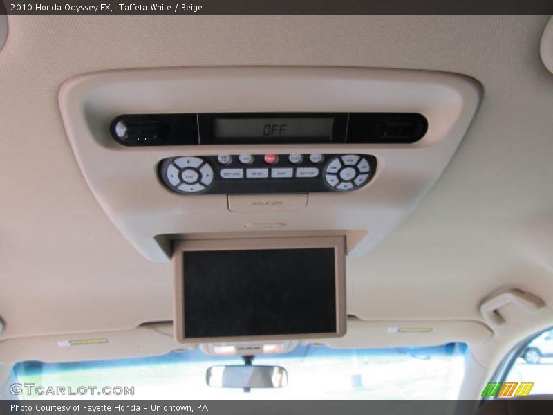 Taffeta White / Beige 2010 Honda Odyssey EX