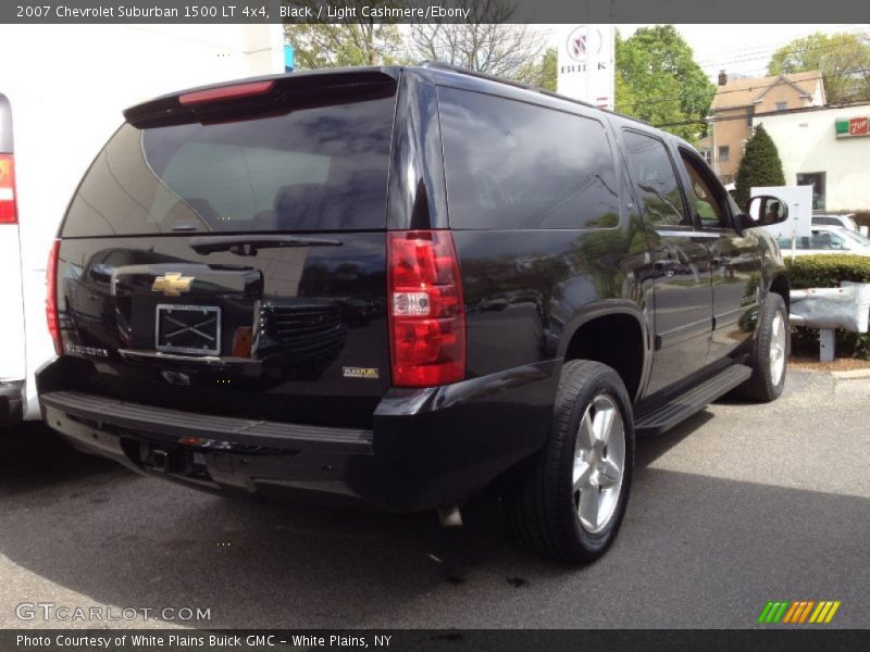 Black / Light Cashmere/Ebony 2007 Chevrolet Suburban 1500 LT 4x4